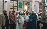 وفد هندي يزور مسجد سيدي إبراهيم الدسوقي بكفر الشيخ