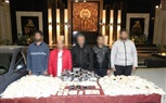 الداخلية تحبط محاولة جلب تشكيل عصابى دولي مخدرات ب850مليون جنيه