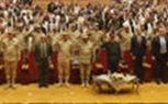  قيادة الجيش الثالث الميدانى تستقبل عدداً من شيوخ وعواقل القبائل وممثلى المجتمع المدنى بجنوب ووسط سيناء