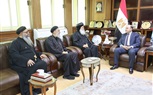 محافظ كفر الشيخ يستقبل وفد كنسي للتهنئة بعيد الفطر المبارك