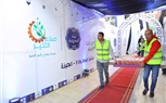 بحضور نائبة محافظ الجيزة ووسط اشادة بجودة الخدمات المقدمة  اتوبيس 