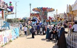 توافد المواطنين على حديقة صنعاء وحديقة الحيوان بكفر الشيخ لقضاء إجازة عيد الفطر المبارك