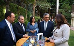 وزيرة التنمية المحلية تشارك بحفل استقبال الحاكم العام لأستراليا لمصر
