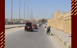 محافظة الجيزة تشن حملات نظافة مكبرة بمناطق البوابة الثانية القديمة بحدائق الأهرام 