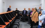رئيس جامعة دمنهور يتفقد مبنى الخدمات الرقمية تمهيدا لافتتاحه