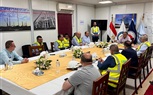 بحضور عدد من قيادات البترول اجتماع موسع في موقع المستودعات الاستراتيجيه بمنطقه عجرود 