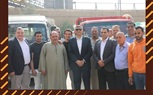 محافظ الجيزة يتفقد صومعة إمبابة لمتابعة انتظام توريد وتخزين محصول القمح