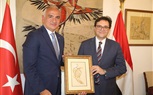 وزير الثقافة يستقبل نظيره التركي لبحث أطر التعاون الثقافي بين البلدين