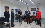 محافظ دمياط يُكرم البطل يحيى الجمل بعد حصوله على بطولة أفريقيا للمصارعة