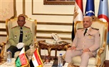 وزير الدفاع والإنتاج الحربى يلتقى وزير الدفاع بدولة مدغشقر