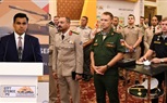 القوات المسلحة تنظم حفل  للملحقين العسكريين للتعريف بتنظيم مصر فعاليات النسخة الرابعة على أراضيها