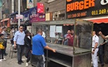 محافظة الجيزة تحكم سيطرتها على إشغالات المحال بكعبيش والطوابق