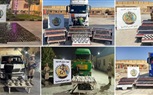 نشاط مكثف لقوات حرس الحدود على كافة الإتجاهات الإستراتيجية للدولة 