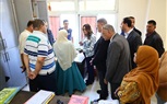 وزيرة التنمية المحلية تقوم بجولة على مركز الصف بالجيزة لمتابعة سير العمل في الملفات الخدمية