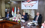 محافظ كفر الشيخ وقائد قوات الدفاع الشعبي والعسكري يستعرضان مشروع «صقر 150»
