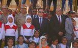 محافظ كفر الشيخ وقائد قوات الدفاع الشعبي والعسكري يتفقدان فصل محو الأمية بالمدرسة الثانوية الصناعية العسكرية