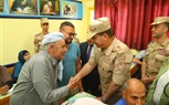 محافظ كفر الشيخ وقائد قوات الدفاع الشعبي والعسكري يتفقدان فصل محو الأمية بالمدرسة الثانوية الصناعية العسكرية