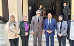 وفد جامعة دمنهور يشارك بورشة عمل تدريبية بعنوان  