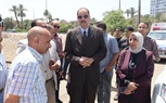 محافظ سوهاج يتفقد شارع طراد النيل بأخميم بعد أعمال الرصف والتجميل