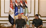 الفريق أول / عبدالمجيد صقر القائد العام للقوات المسلحة يلتقى عضو لجنة الخدمات المسلحة بمجلس الشيوخ الأمريكى 