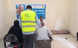 صناع الخير ومؤسسة بنك مصر لتنمية المجتمع يوقعان الكشف على عيون 518 من اهالي قرية بهجورة بنجح حمادي