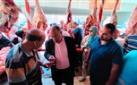 وكيل زراعة البحيرة يتفقد منافذ بيع اللحوم الطازجة والسلع الغذائية