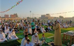 وسط أجواء إيمانية مبهجة ...آلاف المصلين يؤدون صلاة العيد بساحات مراكز شباب البحيرة ضمن مبادرة 