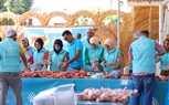صناع الخير تواصل ذبح الأضاحي وتوزيع اللحوم.. و250 ألف أسرة على خريطة الخير