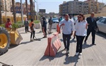 نائب محافظ الجيزة تتفقد موقع حادث اصطدام سيارة نقل بالجزيرة الوسطى بطريق مصر – إسكندرية الصحراوي 