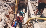 رئيس مياه الغربية  : جاري حل مشكلة انفجار خط طرد بسيون في اسرع وقت 