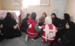 الهلال الأحمر المصري يقدم واجب العزاء ويزور مصابات حادث الإقليمي لتقديم الدعم النفسي بالمستشفيات 