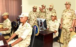 الفريق / أحمد خليفة رئيس أركان حرب القوات المسلحة يتفقد المنظومة التعليمية بمعهد ضباط الصف