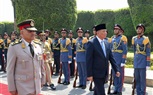 الفريق أول عبد المجيد صقر القائد العام للقوات المسلحة وزير الدفاع والإنتاج الحربى يلتقى وزير الدفاع الإندونيسى