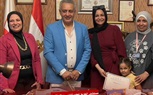 مستشفى الطريق تكرم طلاب الخدمة الاجتماعية بجامعة حلوان