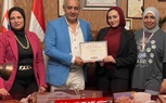 مستشفى الطريق تكرم طلاب الخدمة الاجتماعية بجامعة حلوان