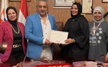 مستشفى الطريق تكرم طلاب الخدمة الاجتماعية بجامعة حلوان
