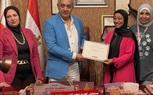 مستشفى الطريق تكرم طلاب الخدمة الاجتماعية بجامعة حلوان