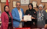 مستشفى الطريق تكرم طلاب الخدمة الاجتماعية بجامعة حلوان