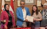 مستشفى الطريق تكرم طلاب الخدمة الاجتماعية بجامعة حلوان