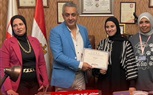 مستشفى الطريق تكرم طلاب الخدمة الاجتماعية بجامعة حلوان