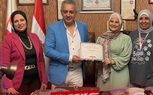 مستشفى الطريق تكرم طلاب الخدمة الاجتماعية بجامعة حلوان