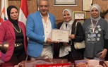 مستشفى الطريق تكرم طلاب الخدمة الاجتماعية بجامعة حلوان