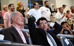 وزير الرياضة يؤازر المنتخب المصري لكرة اليد ويهنئهم بالوصول لربع نهائي بطولة العالم