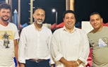 ناصر عبدالحفيظ يلتقي بالفنان شريف المندي بالغردقة
