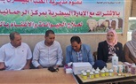 تنظيم قافلة طبية بيطرية مجانية بقرية بويط بالرحمانية .. صور