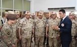 الفريق أحمد خليفة رئيس أركان حرب القوات المسلحة يتفقد الإستعدادات النهائية لإستضافة فعاليات التدريب المصرى الأمريكى المشترك 