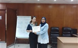 تسليم الشهادات بمركز تدريب صحة المرأة بالجيزة لمقدمى خدمة المشورة الأسرية