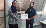 تسليم الشهادات بمركز تدريب صحة المرأة بالجيزة لمقدمى خدمة المشورة الأسرية