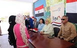 رئيسة المجلس القومي للمرأة تتفقد مدرسة أحمد عرابي بأبو رماد
