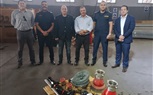 بشري سارة لسكان الشروق والمستثمرين.. تسلم سيارة الإطفاء الجديدة إلى قسم الحماية المدنية